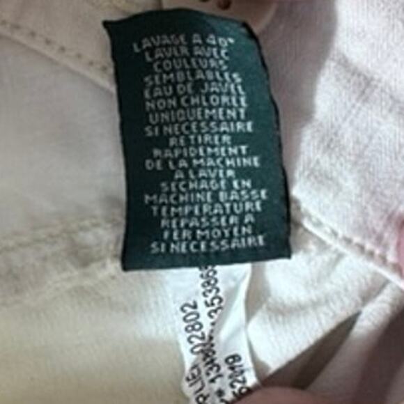 "LAUREN RALPH LAUREN", Nautical, Wide Leg, cropped ,Sailor Jeans, 4,SEE PICS! - Picture 6 of 9